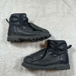 Iron Age Men’s Leather Groundbreaker Steel Toe Work Boots